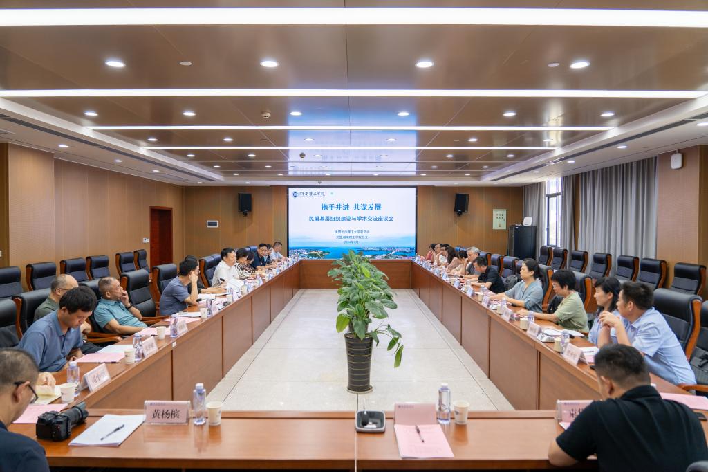 携手并进 共谋发展--民盟九州平台-九州(中国)委员会与民盟湖南理工学院总支开展交流座谈活动